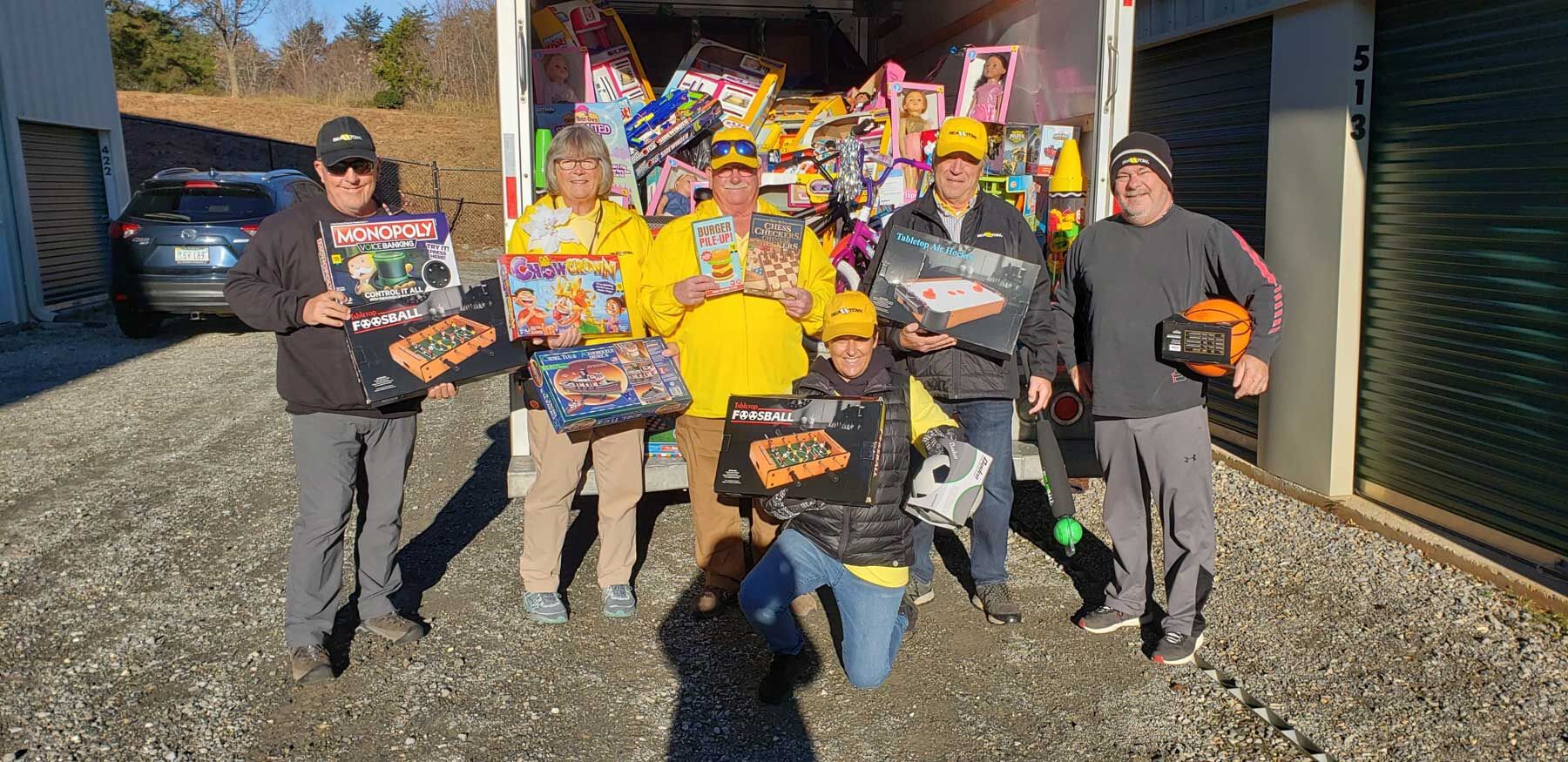 Sea Tow SML collects toys